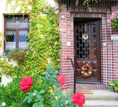 Haupteingang Ferienwohnung Schuette Wernigerode Harz